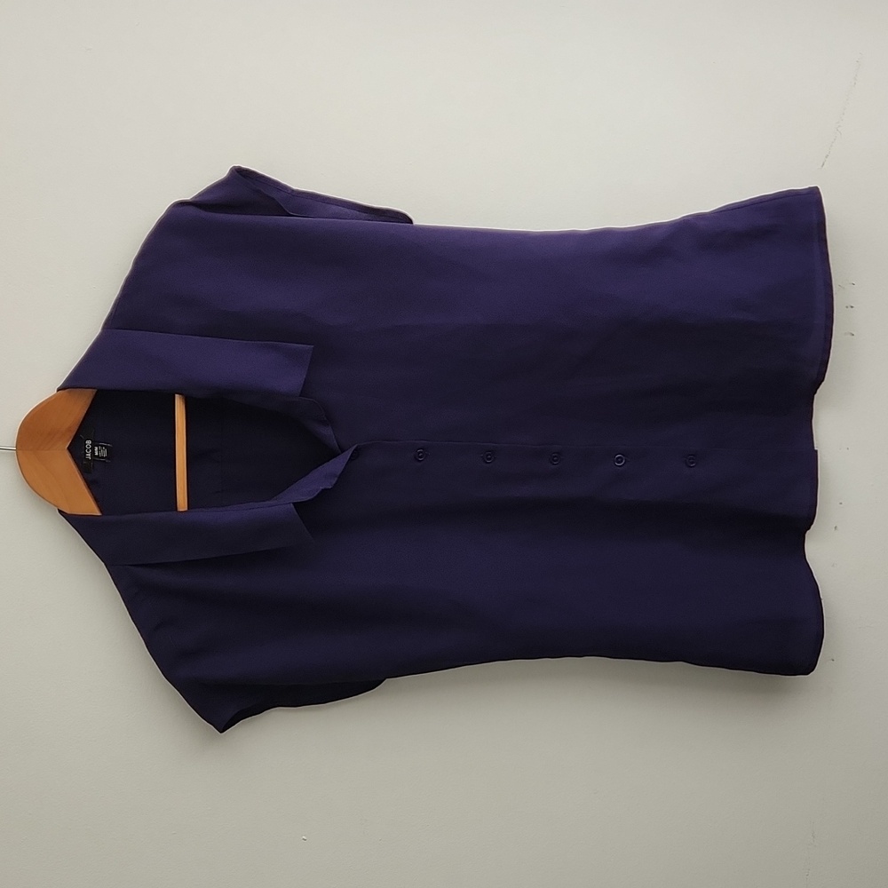 Jacob purple oversized blouse - Picture 5 of 9